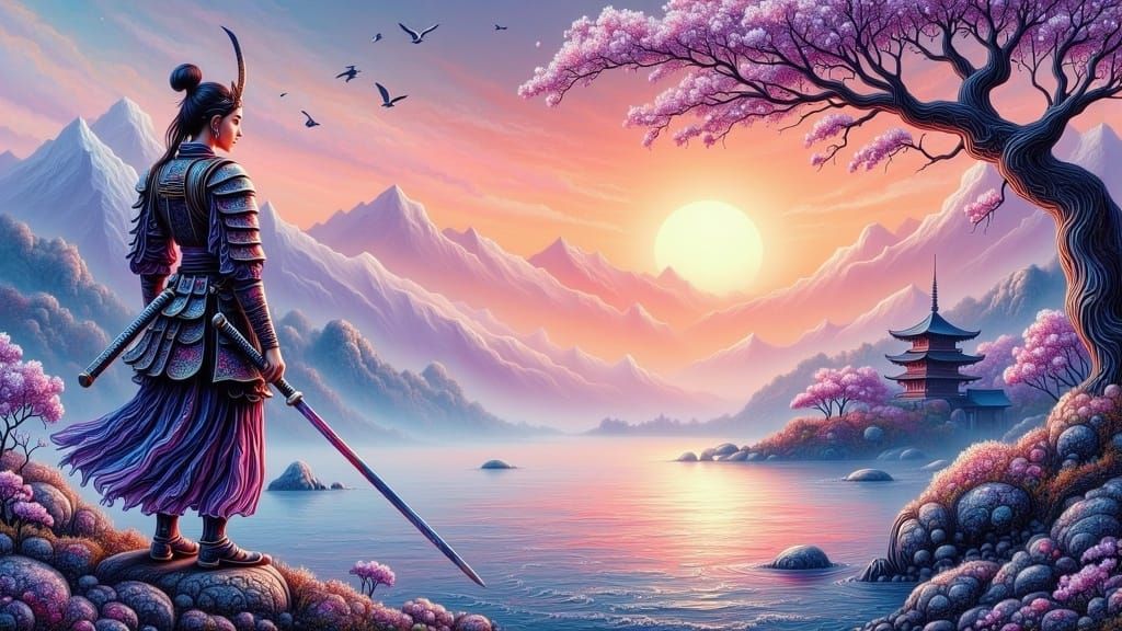 Female Samurai 1800’s Japan.