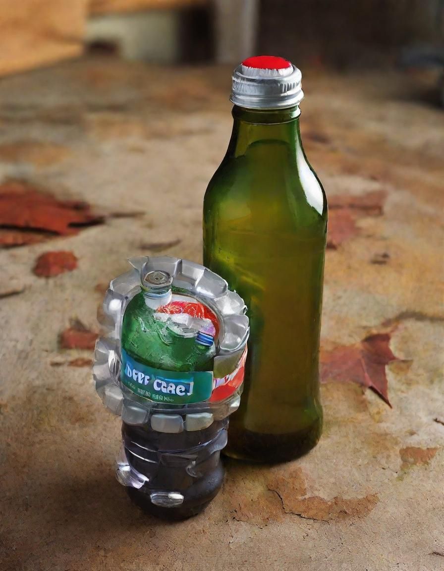 Bottle Cap Featured on a Magazine Cover