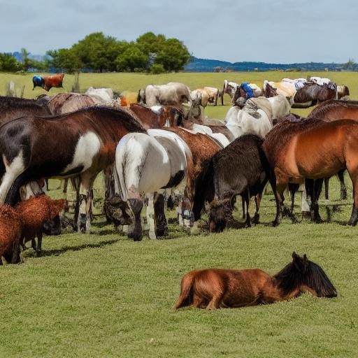 A Tiny Pony on a Pony Heap