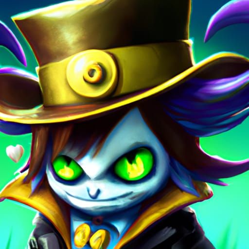 Demonic Hat Kid: Ultra-Realistic, Detailed Painting