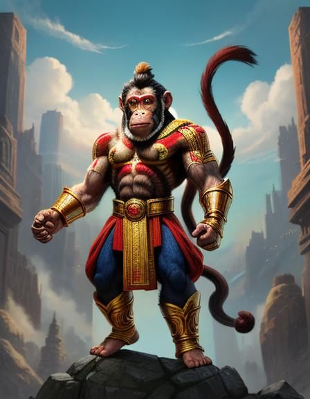 Hanuman: Monkey God as Superhero