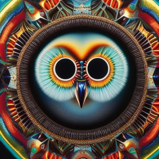 Cosmic Owl Series #52