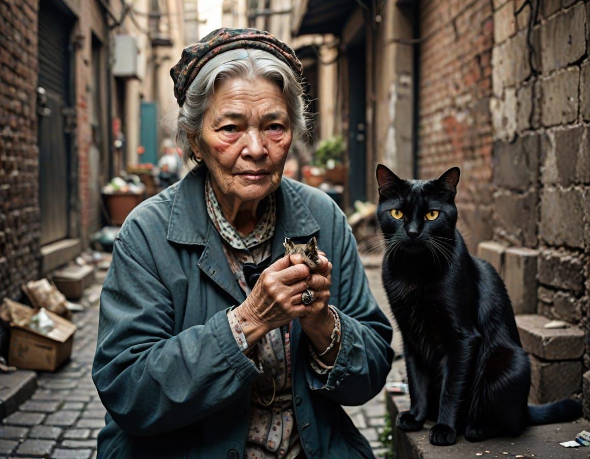 Her, him, and the world that forgot them