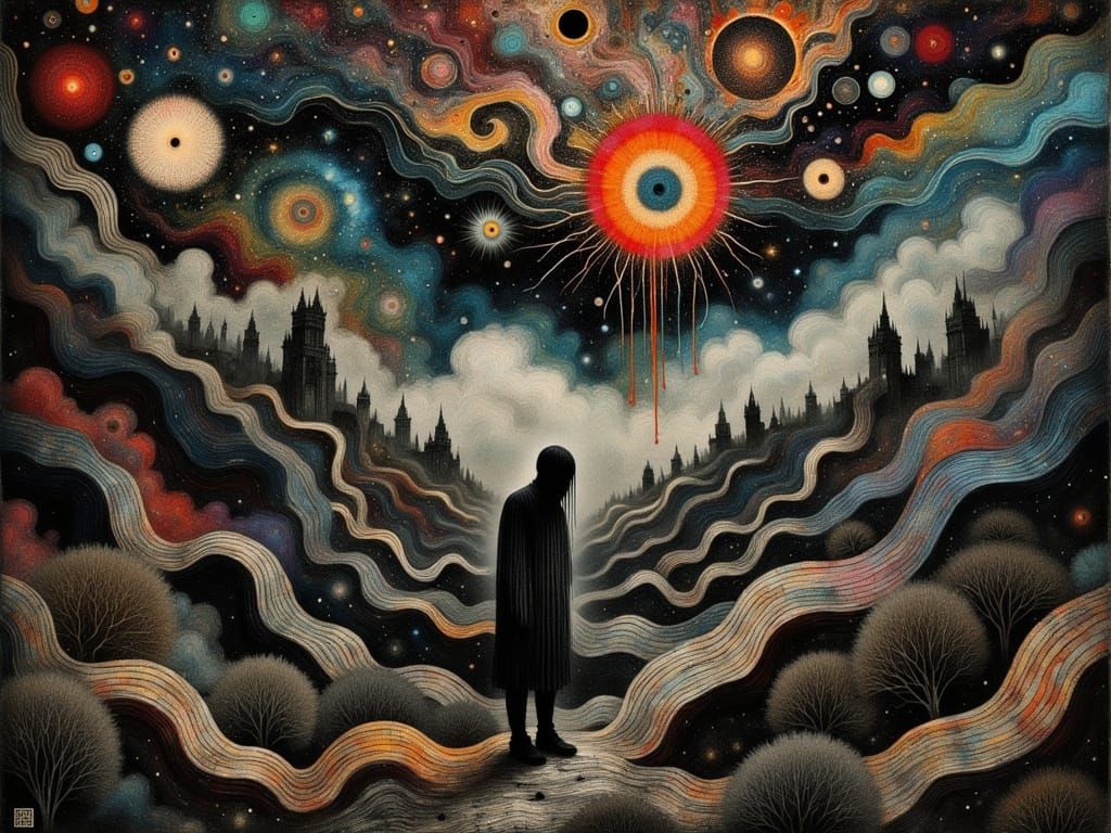 Surreal Despair in Abyssal Metaphors