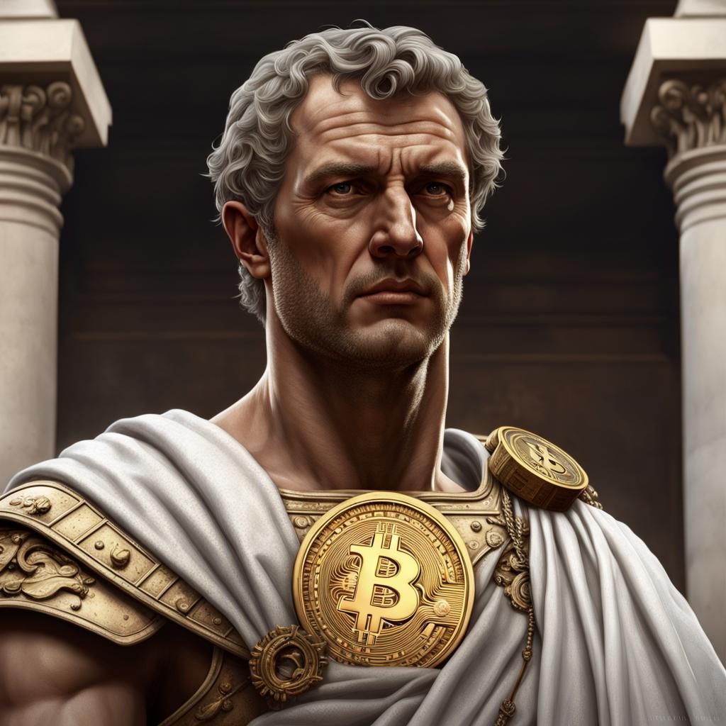 Caesar Proclaims Bitcoin in Ancient Rome