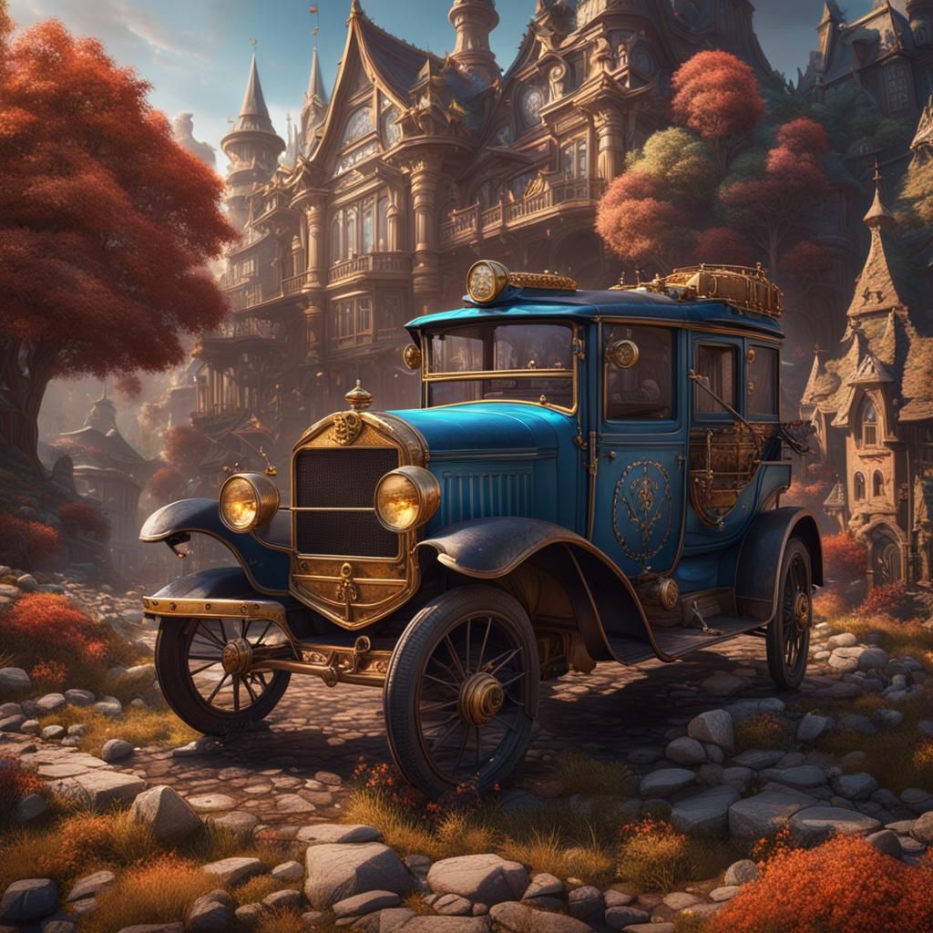 Fantastical Matte Painting in Unreal Engine 5