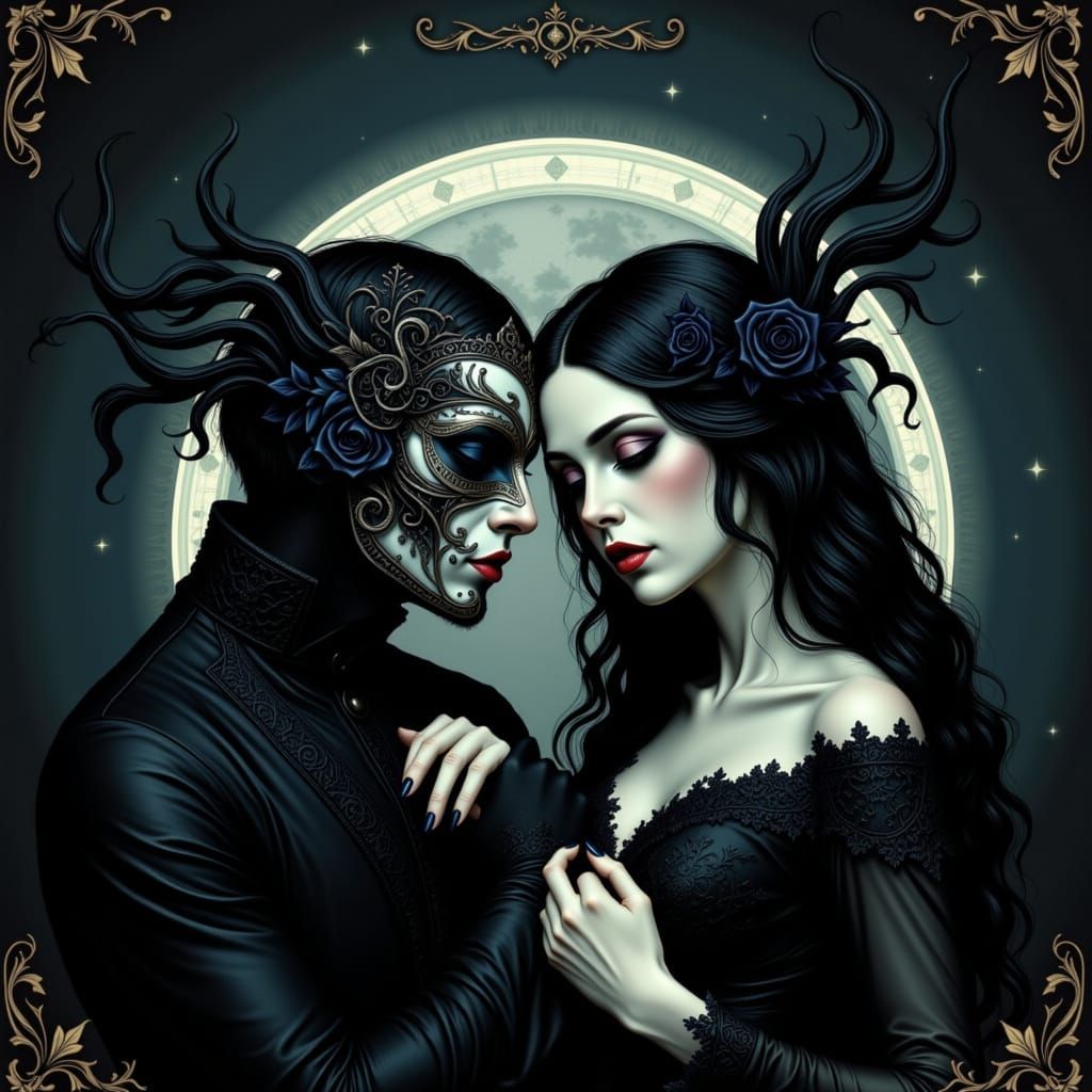 Ethereal Whispers of Eternal Love in Sacred Geometry