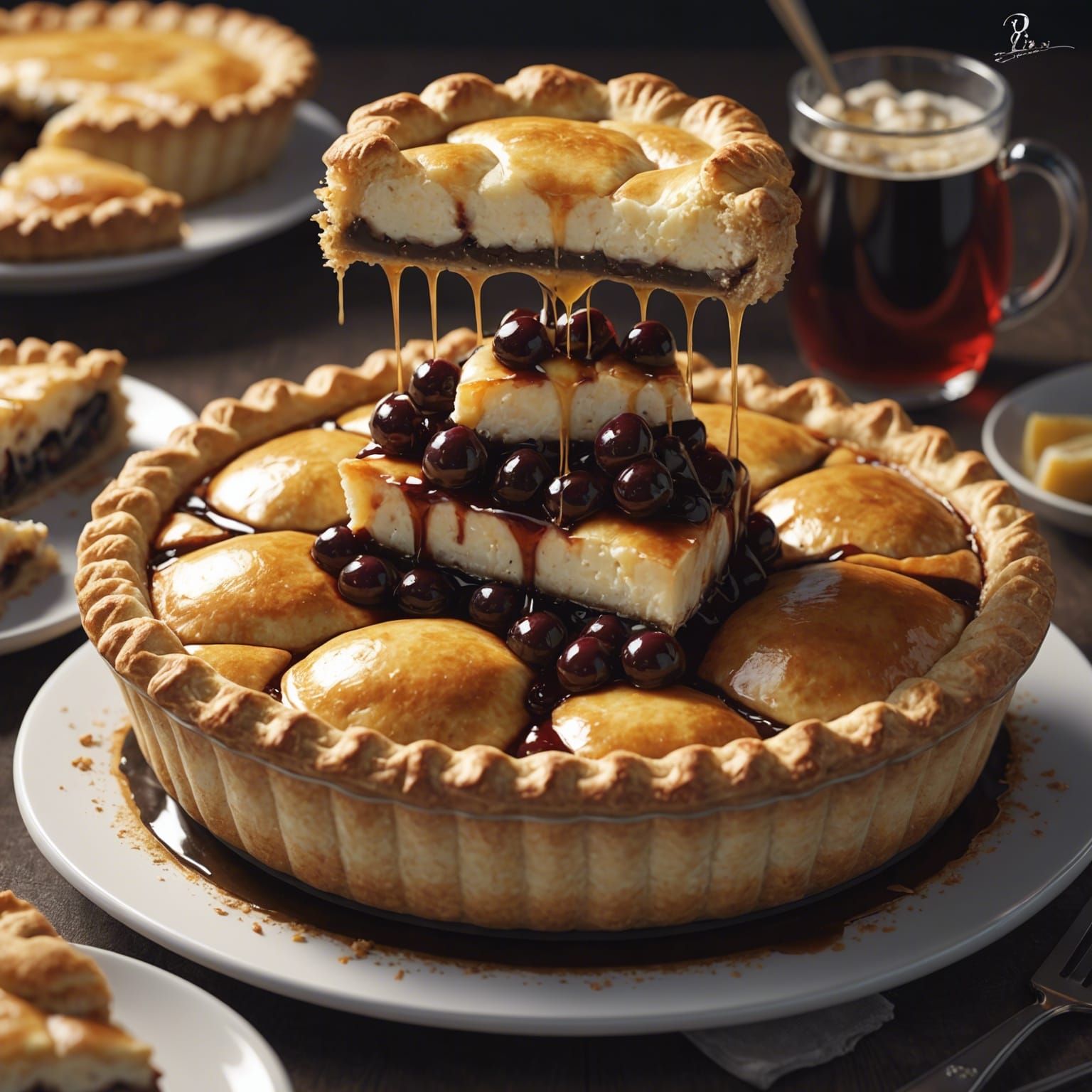Delicious Pie: 3D Anime Art