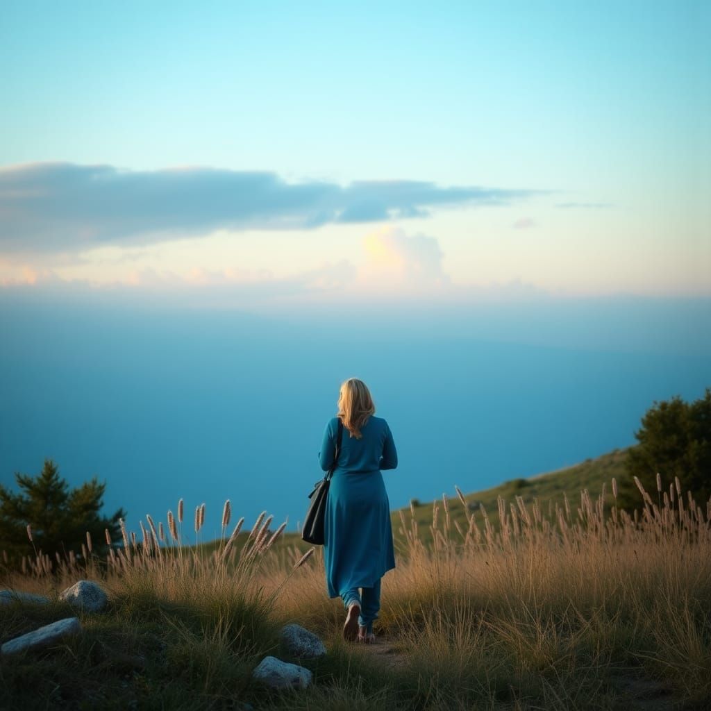 Girl with Phoenix in Sci-Fi Fantasy Style