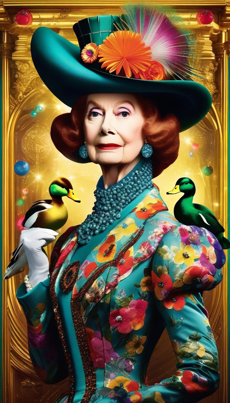 Dazzling Quirky Queen of Quackery