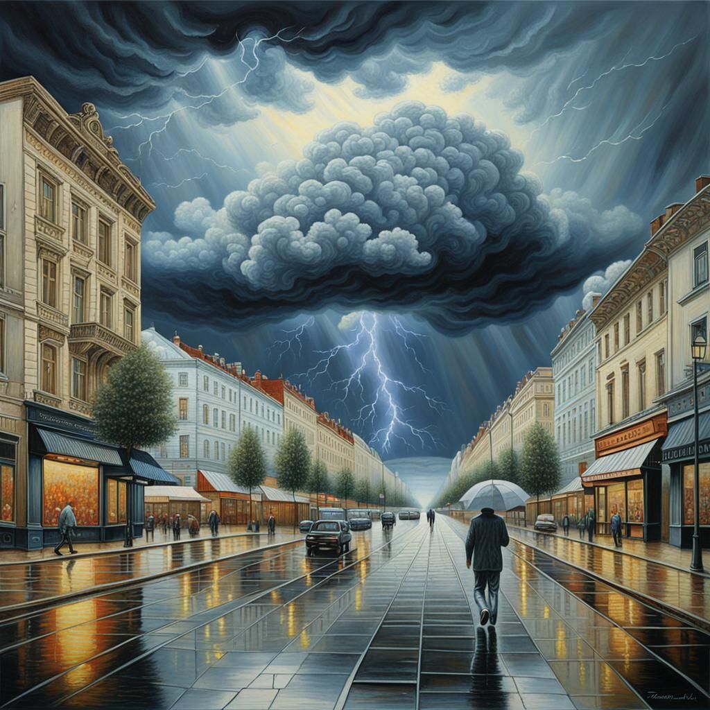 a Thunderous day