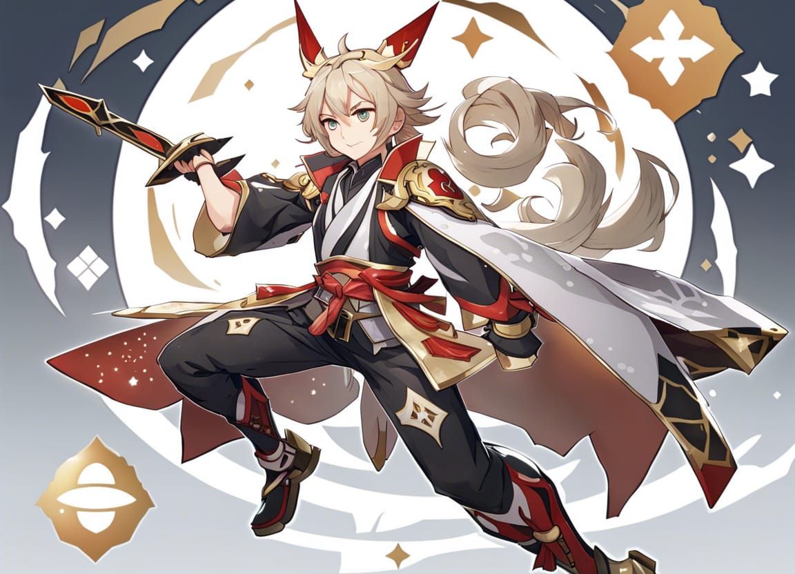 Genshin Impact Style Character Design