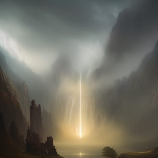 Depressed Man in Empty Room: Hyperrealistic Horror