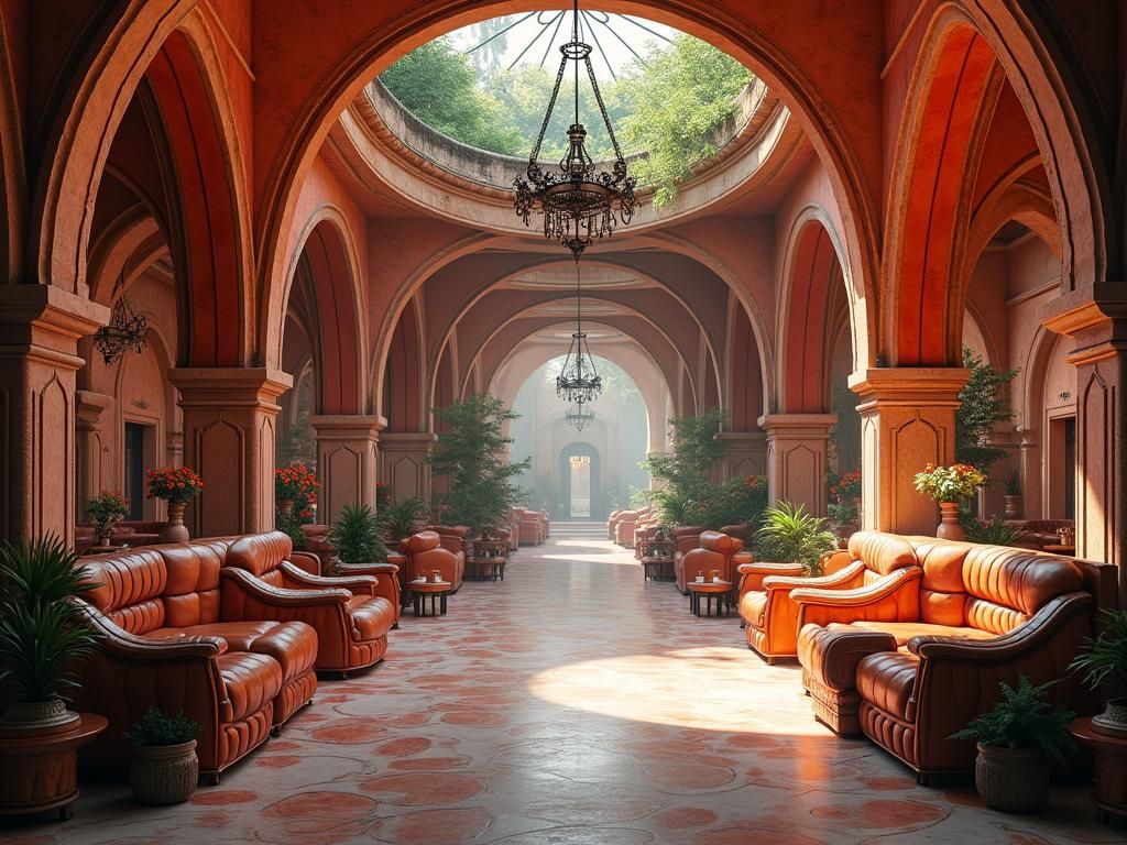 Moochi Cafe-Inspired French Chateau: Fantasy Concept Art