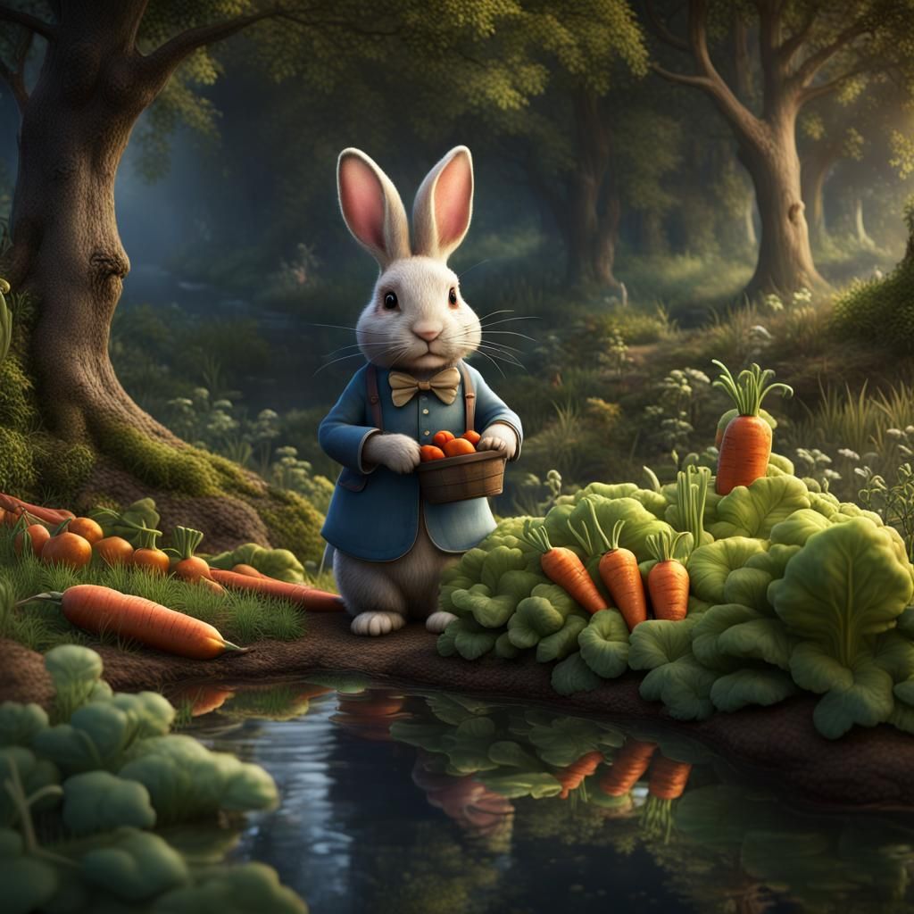 bunny gardener