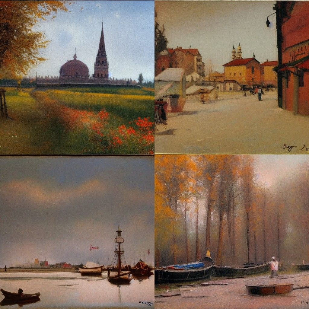 AI Image Inspired by a Distinctive Artistic Style