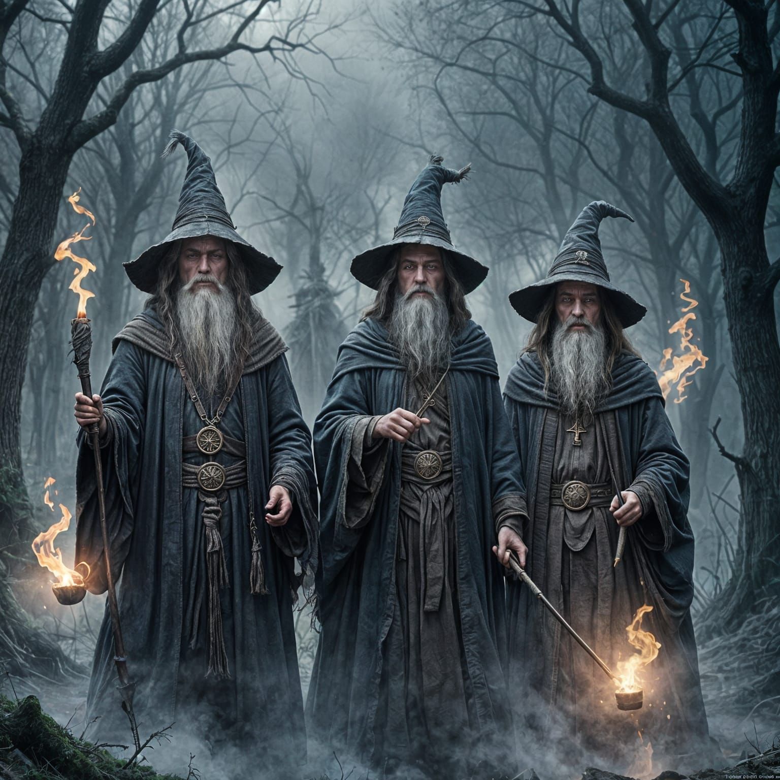 Three Wizards with Sensory Deficits