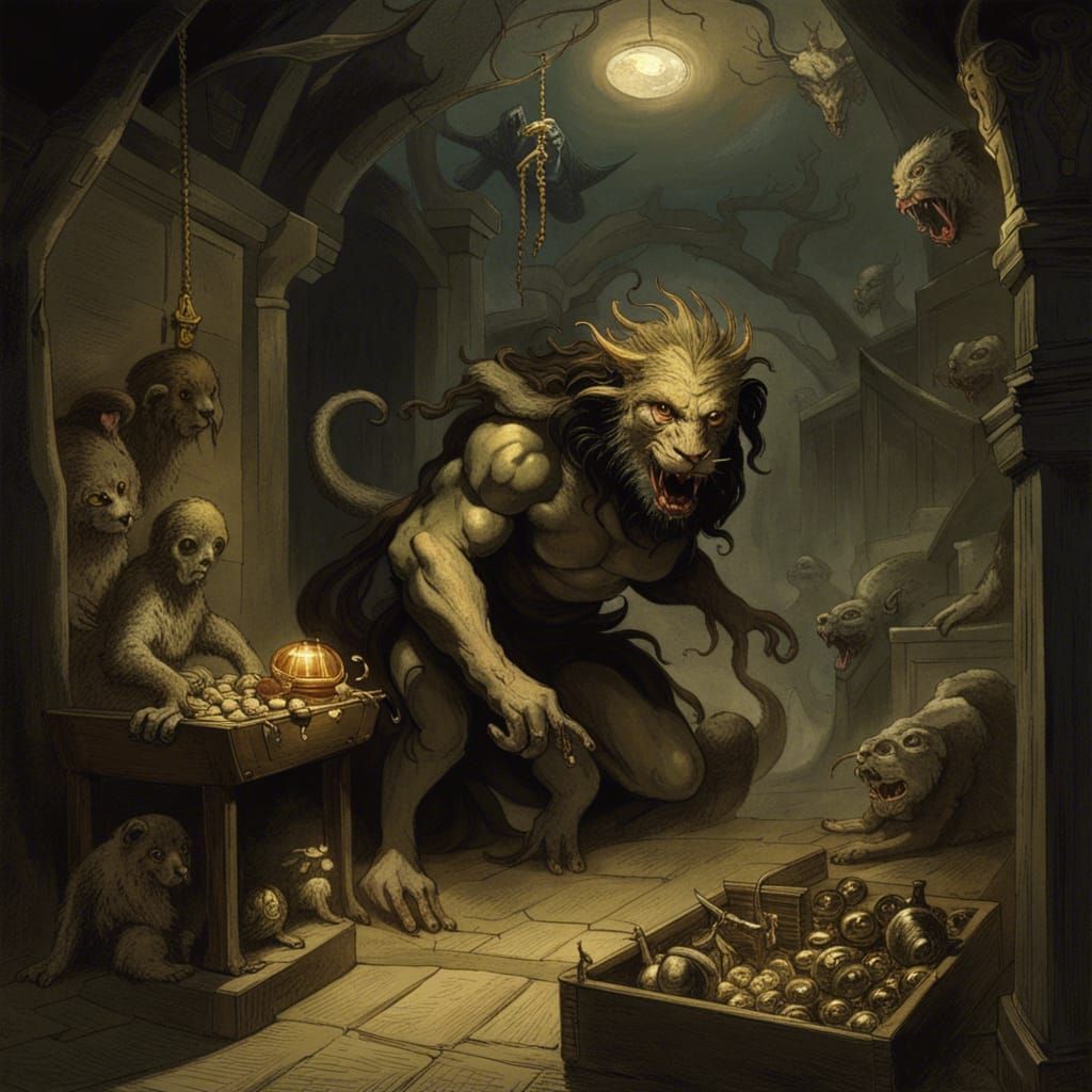 Chimera's Lair: Thief and Treasure in Horror Style