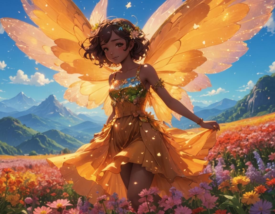 Sparkly Anime Fairy 6