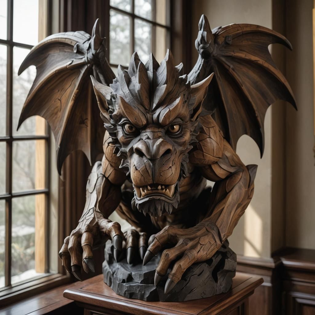 Wood Gargoyle