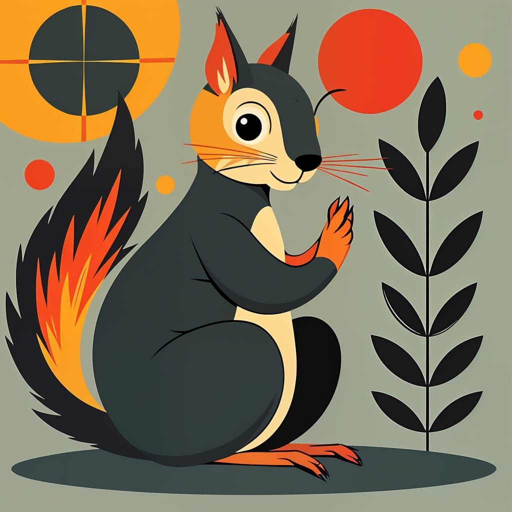 bauhaus squirrel