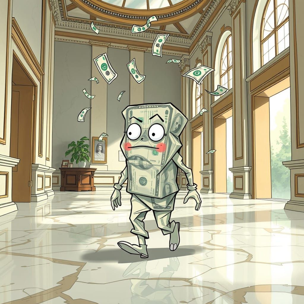 Money talks, Slippers walk, but they can't touch my 3-lock box.