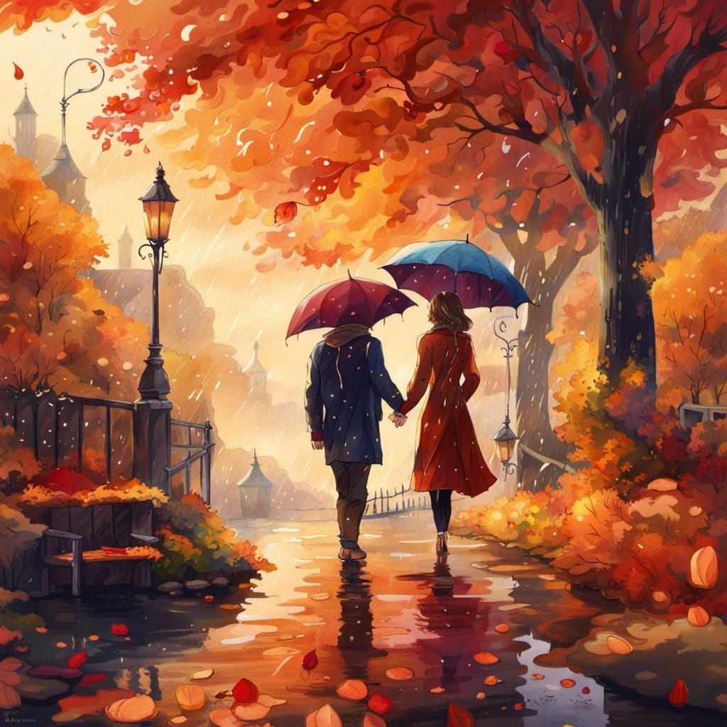Couple in Autumn