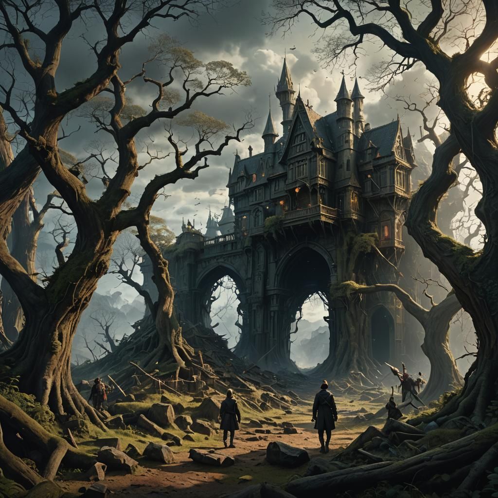 Epic Cinematic Digital Matte Painting