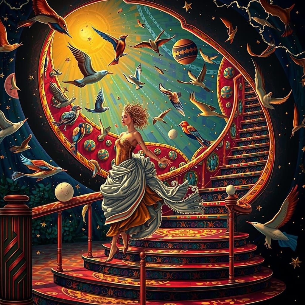 Abstract Concept of Perfection and Beauty