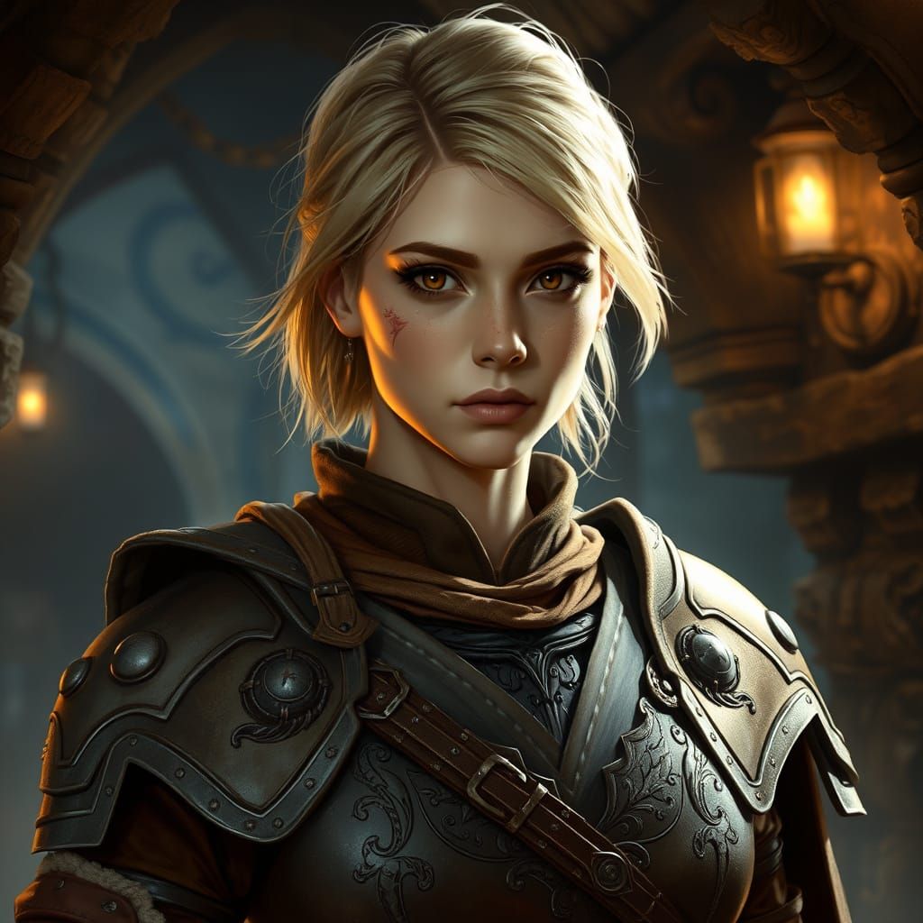 Ethereal Paladin in Forgotten Dungeon