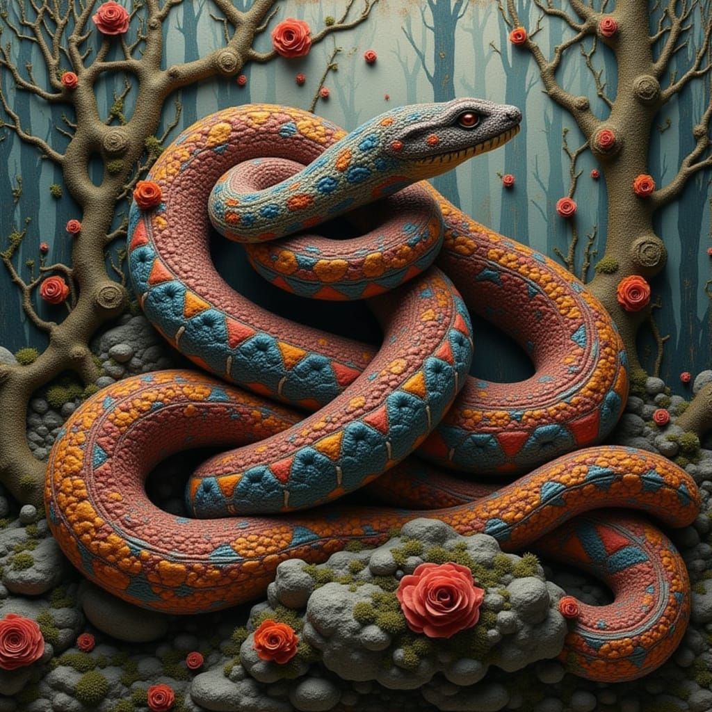 Rattlesnake Effigy
