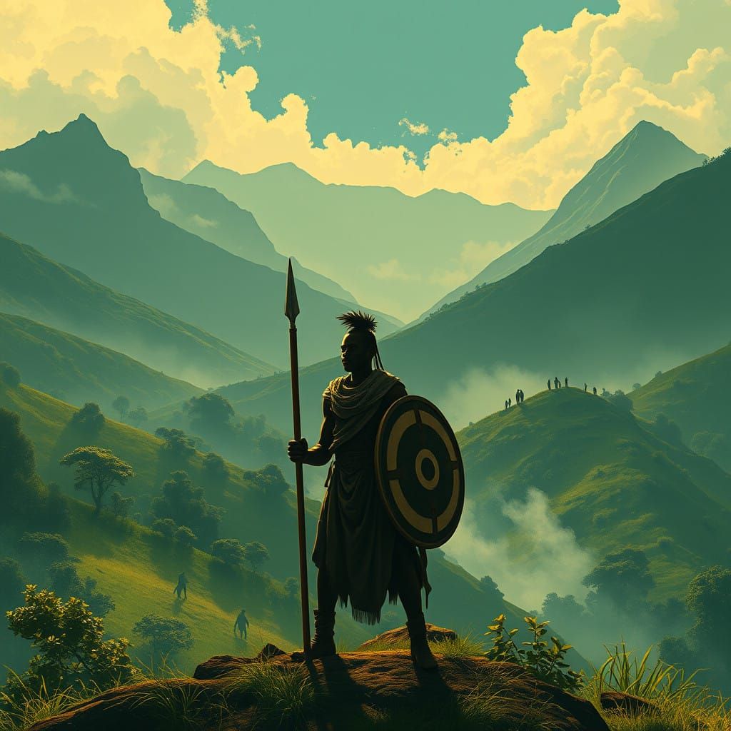 Surreal Resistance: Mau Mau Warrior Stands Against Colonial ...