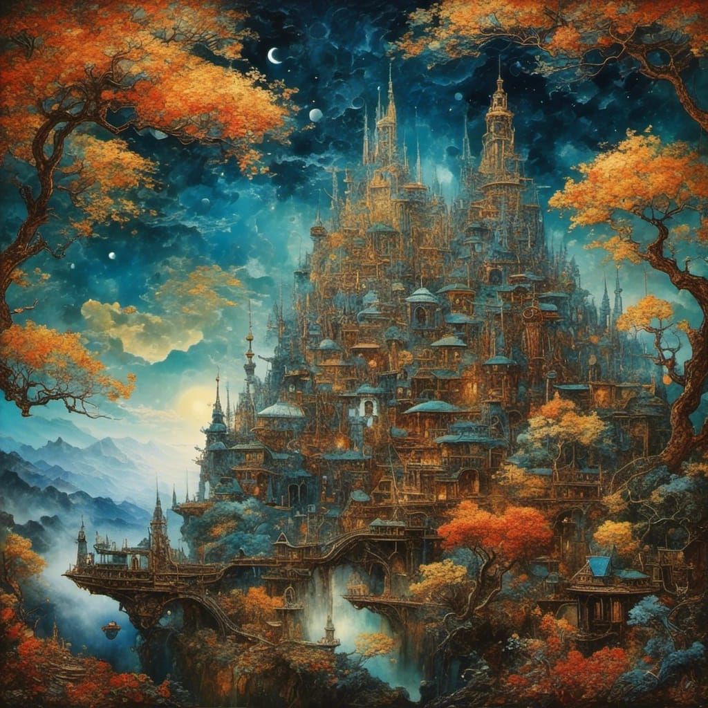 Castles in the Sky: Dreamlike Fantasy