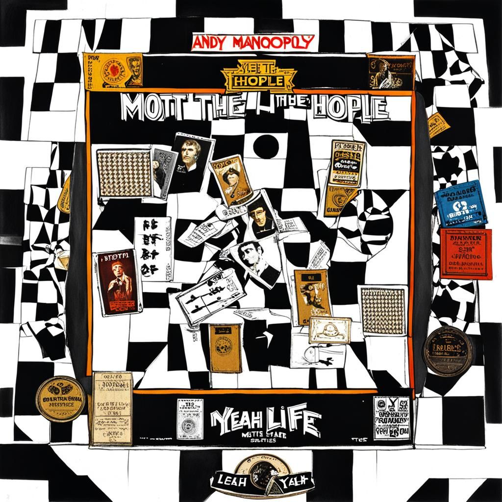 Surreal Pop Culture Collage: Games, Wrestling, and History