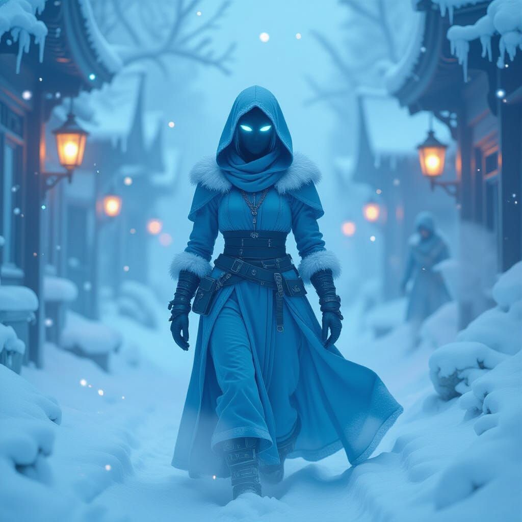 Nitrogen Personified in Dreamlike Fantasy Art