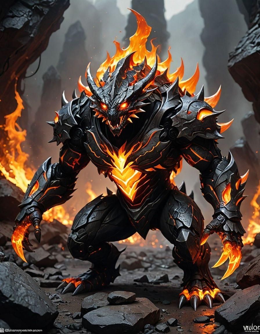 Fiery Magma Mephits: Mischief and Chaos