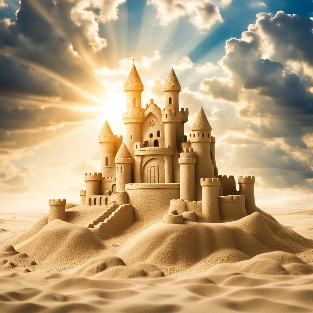 Living Sandcastle in Divine Sunshine