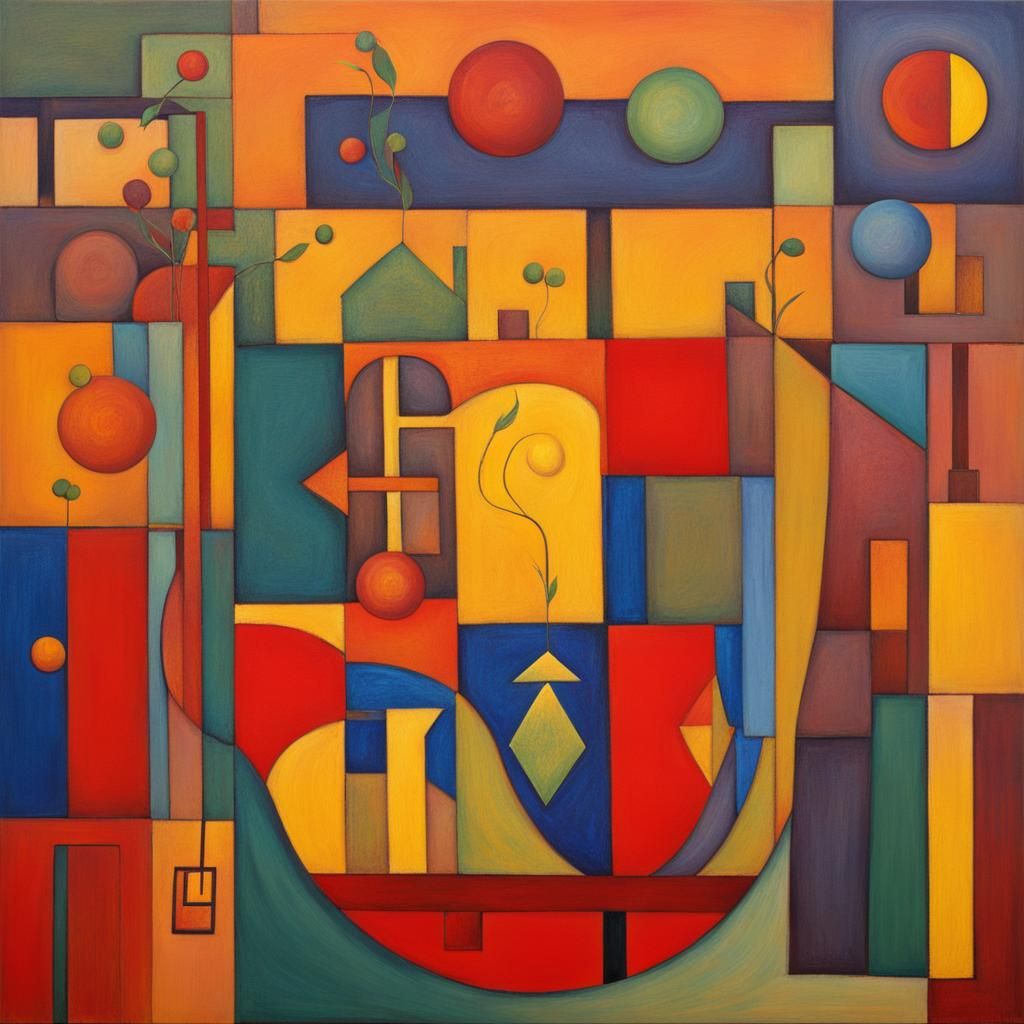 Diverse Art Movements in Detailed Painting
