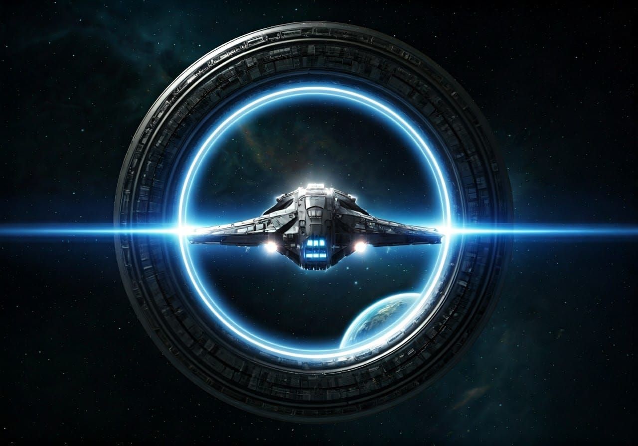 Wormhole Generator Ring in Cosmic Space