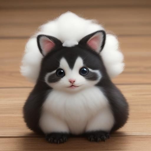 Cute animal  fluffy