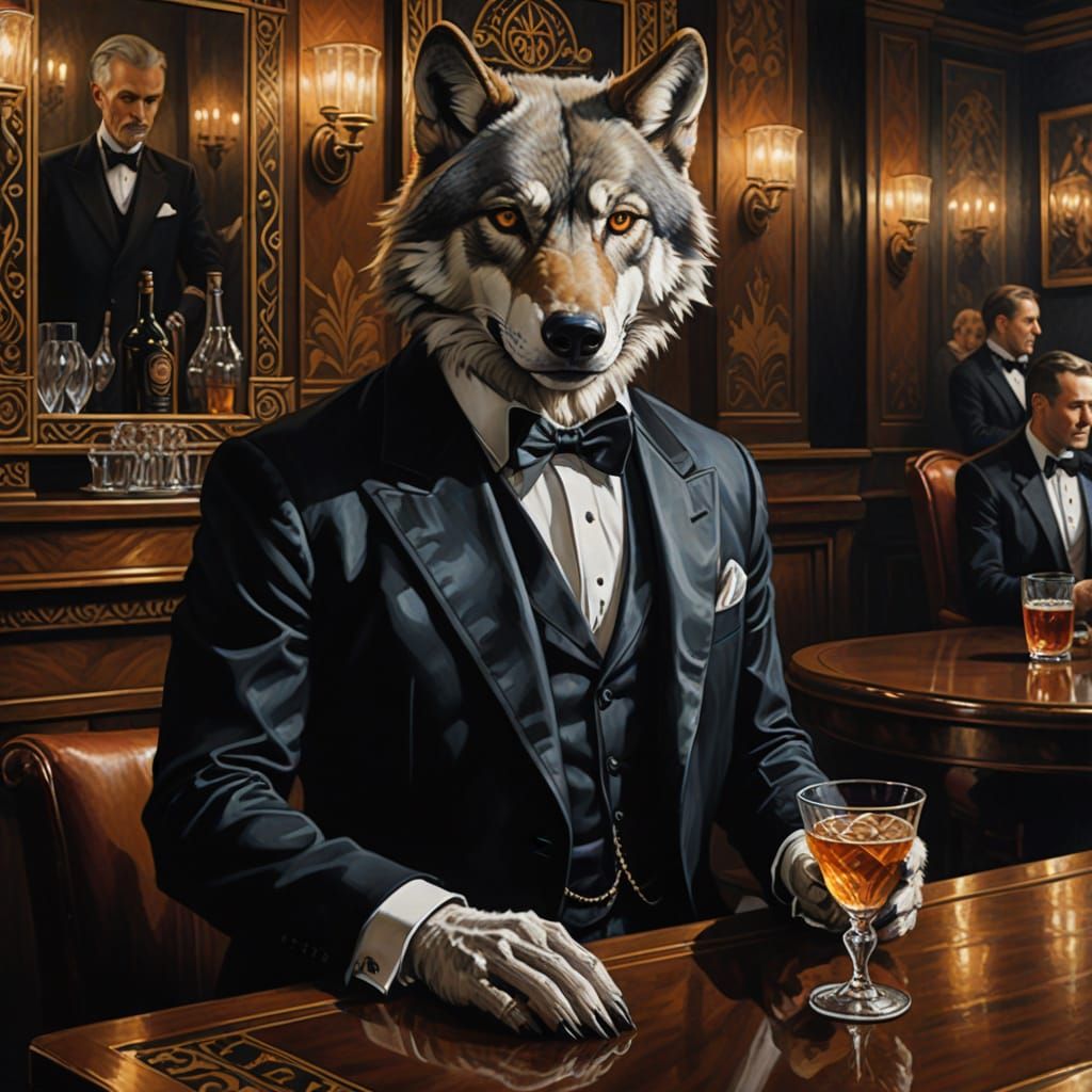 The Wolf Doesn't Seek Attention. It Commands Respect !