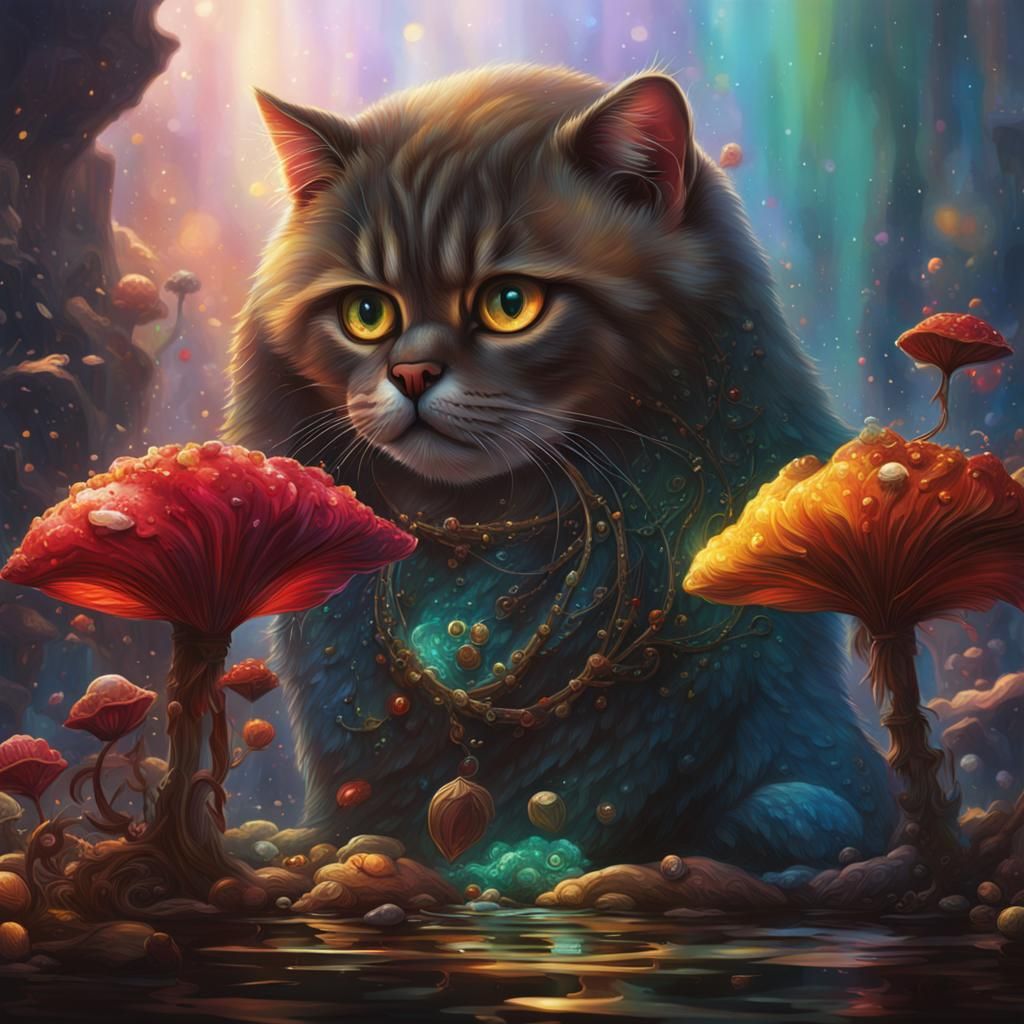 Hyperrealistic Jewel in Splash Art Style