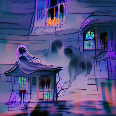 AI Interpretation of the Word Haunted