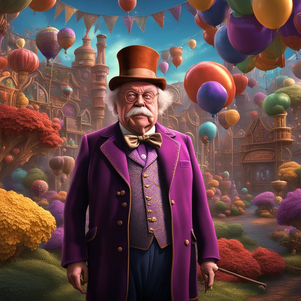 Brimley's Whimsical Wonka Wonderland in Stunning 8K