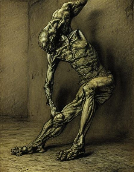 Horrifying Gorlock and the Eating Arm