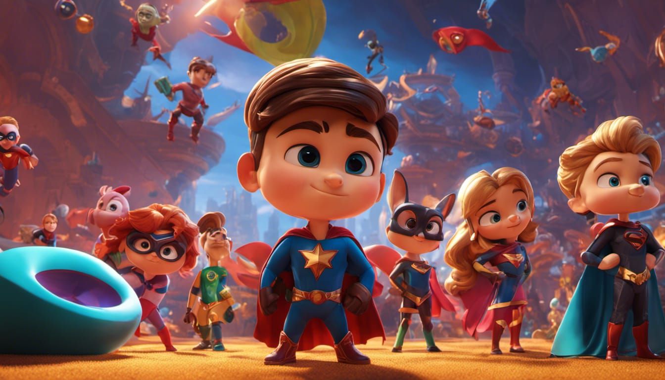 Every kid wants to be a superhero.