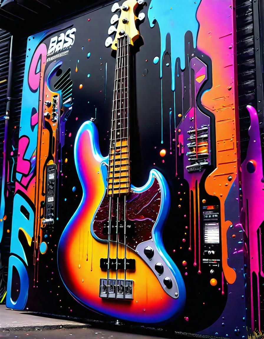 slap a bass up onto the wall