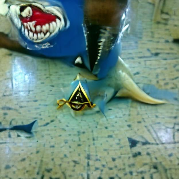 Shark Freemason Portrait