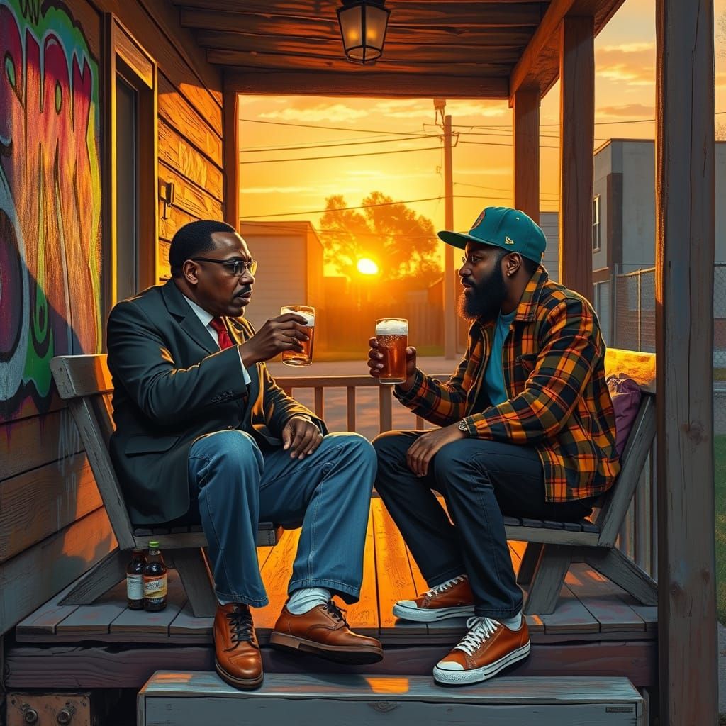 Civil Rights Leaders and Hip-Hop Icons in Harmonious Convers...