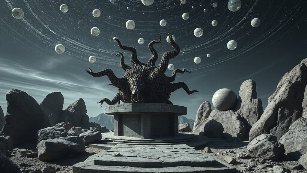 Surrealist MEMS contranyms existential angstalicious spirali...